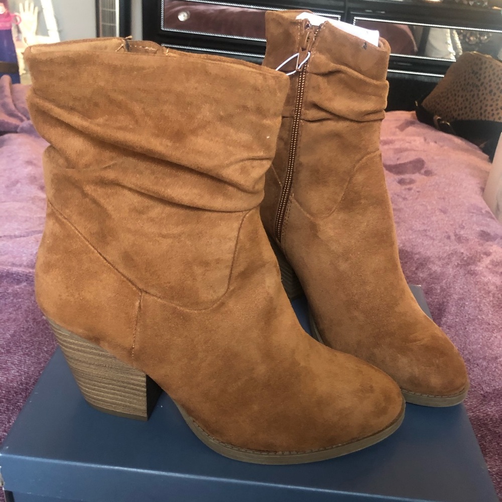 Cianna Heeled Slouch Boot
